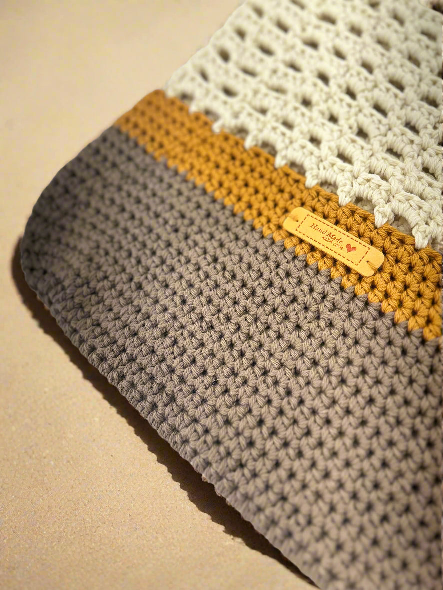 Handmade Crocheted Bohemian Bag