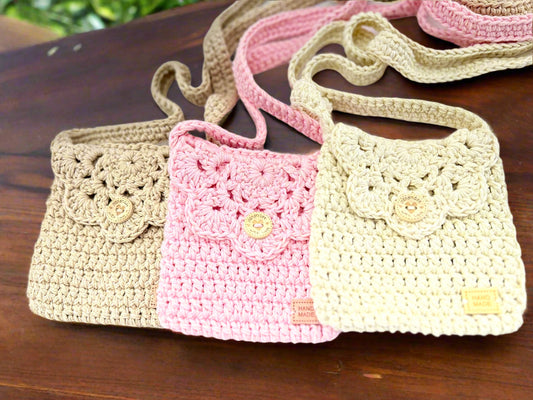 Handmade Crocheted Bohemian Bag