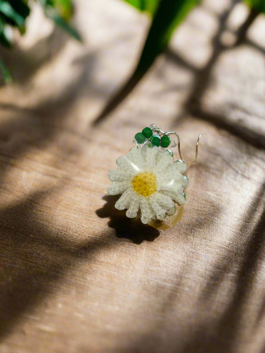 Handmade Crocheted Steel Earrings – Elegant & Unique
